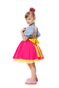 Костюм стиляги, ретро плаття дитяче для вечірки в стилі стиляга, для тематичного випускного в садочку