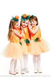 костюм Мандаринки, мандаринка, оранжеве плаття, мандарин, апельсин, апельсинка